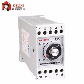 德力西电气 电子式时间继电器；JSZ7-A3B4D 20S DC220V