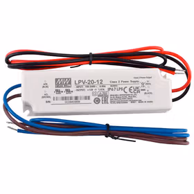明纬 电源,60台/箱；LPV-20-12
