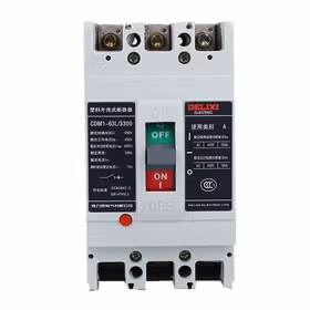 德力西电气 塑壳断路器；CDM1-63L/3300 40A