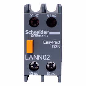 施耐德电气 辅助触点模块；LANN02N