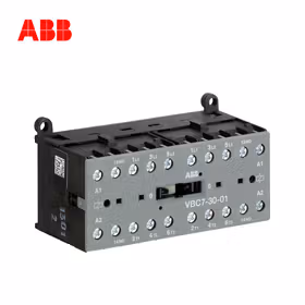 ABB 小型可逆接触器；VBC7-30-01*24V DC