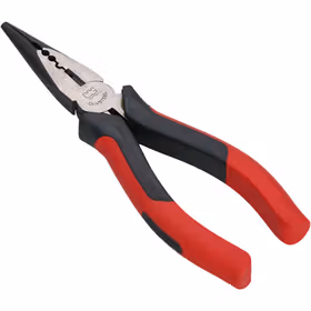 长城精工 专业日式双色柄尖嘴钳6寸；212186