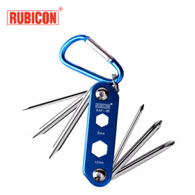 罗宾汉(RUBICON) 10件摺合式螺丝批；RAF-06