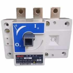 德力西电气 隔离开关；HGL-160/3J 160A 柜外操作 杆长350mm