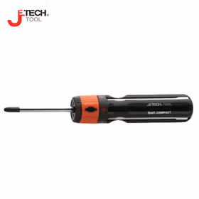 捷科(jetech) 6件长六合一螺丝批；S4-107