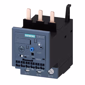 西门子 过载继电器12.5-50A电子,尺寸S2,等级10E接触器附属装置,主电路：螺栓,辅助电路：弹簧型端子；3RB30361UD0