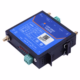 有人(LonHand) 4G工业无线路由器DTU带485串口转以太网插卡数据透传模块Wi-Fi组网 GPS北斗定位版 USR-G807-GNSS