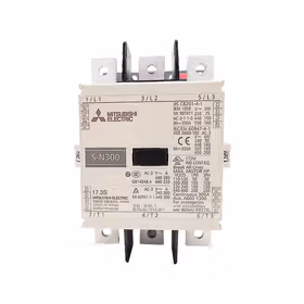 三菱电机 交流控制型电磁接触器 350A 3极 2NO+2NC AC200/200-220V；S-N300 AC200V 2A2B