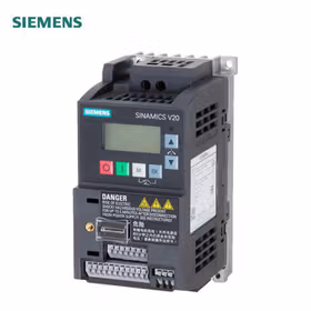 西门子 SINAMICS V20 1AC 220V变频器,无内置滤波器 0.37kW AC220-240V；6SL3210-5BB13-7UV1