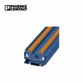 菲尼克斯 直通式接线端子；QTC 2,5 BU