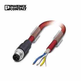 菲尼克斯 总线电缆；SAC-4P-M12MS/ 5,0-990