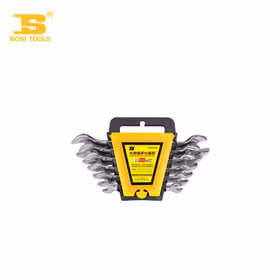 波斯 6件塑夹双开口两用扳手组套；BS383316