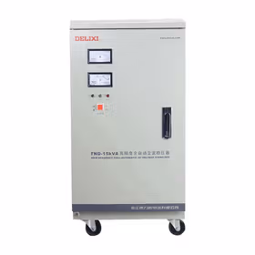 德力西电气 TND系列单相高精度全自动交流稳压器；TND-15K (单相)超低压80-250V