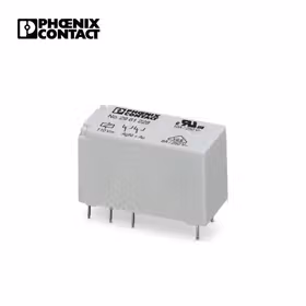 菲尼克斯 插拔式微型功率继电器；REL-MR-110DC/21-21AU