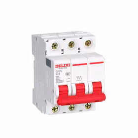 德力西电气 小型漏电保护断路器；DZ47sLE 3P C 10A