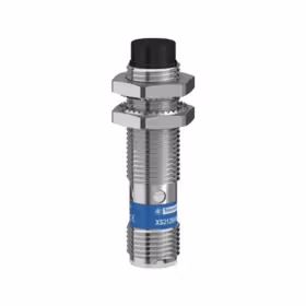 特勒美科 双倍距,圆柱型接近开关,非埋入,&Phi;12,短本体,NPN,常开,3线制,M12连；XS212B4NAM12