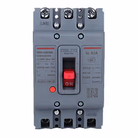 德力西电气 塑壳断路器；CDM3-63C/3300 63A