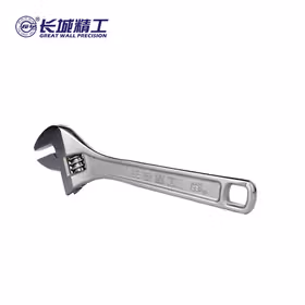 长城精工 大开口豪华型带刻度活动扳手8寸；GWB-1206