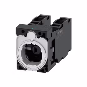 西门子 用于3个模块的支架,塑料,1NO+1NC,1NO+1NC,LED模块,琥珀色,AC/DC6-24V,螺栓型端子连接；3SU15011AG001LA0