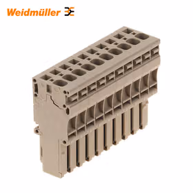 魏德米勒 Z系列,接线端子,接插件,米色,直接安装；ZP 4/1AN/10