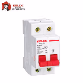德力西电气 隔离开关；DZ47G 2P 32A