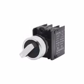 上海天逸电器 带灯短柄旋钮,白色；TPB1XD29-10/AC/DC24V/W