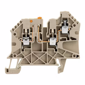 魏德米勒 电流测试端子,4mm,500V,27A,可翻转,深褐；WTR 4/ZR STB