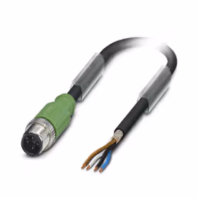 菲尼克斯 传感器/执行器电缆；SAC-4P-M12MS/ 5,0-PUR SH