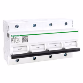 施耐德万高 SPD专用后备保护装置；iSCB1 15L1 4P