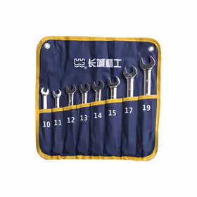 长城精工 8件棘轮梅花开口两用扳手组套10-19mm；321108
