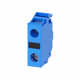 西门子 支点端子,蓝色,螺栓型端子连接用于底部固定安装；3SU14002DA501AA0