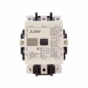 三菱电机 交流控制型电磁接触器 120A 3极 2NO+2NC AC380-415/400-440V；S-N125 AC400V 2A2B