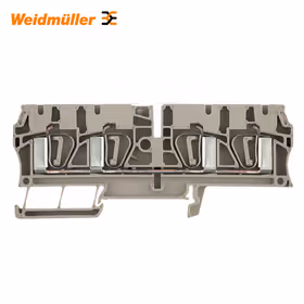 魏德米勒 直通型接线端子,弹片联接,4mm,800V,32A,深褐；ZDU 4/4AN
