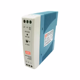 明纬 20W单组输出导轨型工业电源,72台/箱；MDR-20-5