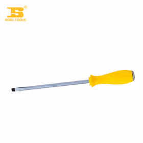 波斯 耐油柄穿心一字形螺丝批8X300mm；BS465128A