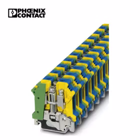 菲尼克斯 建筑安装用接地端子；UK 10 N-PE/N