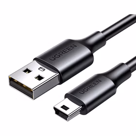 绿联UGREEN USB2.0转Mini USB数据线 10353 0.25m