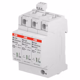 ABB 电涌保护器；OVR T2 3L 40-440 P TS QS