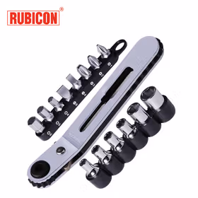 罗宾汉(RUBICON) 16件棘轮套装批咀(直咀)；RGH-16A