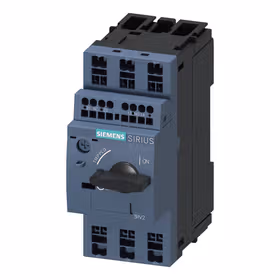 西门子 电动机保护断路器,结构尺寸S00用于电机保护,等级10,A脱扣器0.28-0.4A,N脱扣器5.2A笼卡式连接,横向辅助开关1NO+1NC；3RV20110EA25