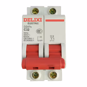 德力西电气 微型断路器；DZ47s C型 2P 32A