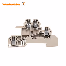 魏德米勒 W系列,N导轨分线端子,额定横截面:2.5mm,螺钉联接；WDL 2.5/S/L/L