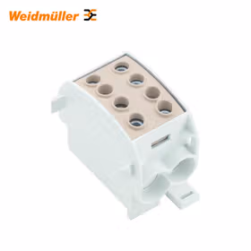 魏德米勒 W系列,接线板,额定横截面:螺钉联接,TS35；WPD 103 2X70/2X50 BN