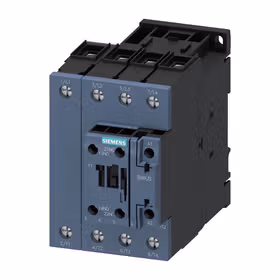 西门子 接触器,4NO,AC-1：110A 24VAC/50/60Hz4极,4NO,尺寸S2螺栓型端子连接1NO+1NC,集成；3RT23371AC20