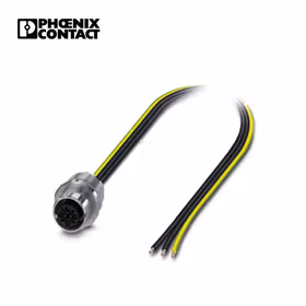 菲尼克斯 针式插座；SACC-E-M12FSS-3P-M16/0,5 PE