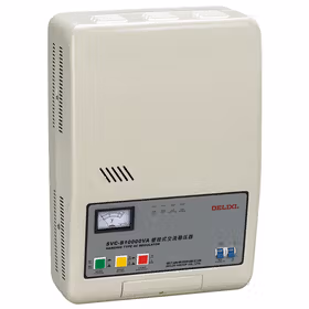 德力西电气 壁挂式高精度交流稳压器；SVC-B 10K (单相)110V-250V