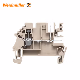 魏德米勒 W系列,插拔式模块端子,直通型接线端子,额定横截面:1.5mm,螺钉联接；WDU 1.5/BLA