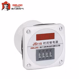 德力西电气 数显式时间继电器；JS11S 0.01S-9999H AC/DC 100-240V