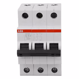 ABB SH200系列微型断路器；SH203-D63