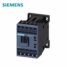 西门子 功率接触器,7A,3kW,1NO,24VDC,3极,尺寸S00,笼卡式连接；3RT20152MB410KT0